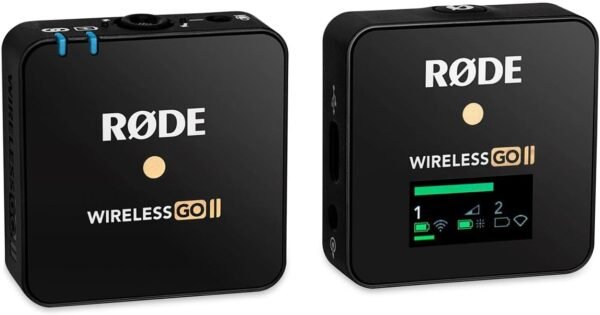 51Yekh3WFAL._AC_SL1200_ Rode Wireless GO II Compact Microphone System, Bundle with Turnstile Audio Lavalier Microphone
