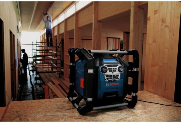 61aQMeoWlTL._AC_SL1000_ BOSCH GPB18V-5CN 18V Jobsite Radio with Bluetooth® 5.0 and Power Station