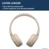 71VcBfcnKL._AC_SL1500_ Sony WH-CH520 Best Wireless Bluetooth On-Ear Headphones with Microphone for Calls and Voice Control, Up to 50 Hours Battery Life with Quick Charge Function, Includes USB-C Charging Cable - Beige