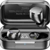 71bvKTtVriL.__AC_SX300_SY300_QL70_FMwebp_ TOZO T12 Pro Wireless Earbuds Bluetooth Headphones with Qualcomm QCC3040 4 Mics CVC 8.0 Call Noise Cancelling and aptX Stereo Headset 2500mAh Wireless Charging Case IPX8 Waterproof Earphones Black