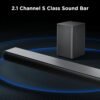 TCL S55H S Class 2.1 Channel Sound Bar with Dolby Atmos, DTS Virtual:X, Wireless Subwoofer, Bluetooth Music Streaming, and Auto Room Calibration