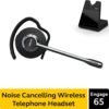 814LdPoagL._AC_SL1500_ Jabra Engage 65 Wireless Headset, Convertible – Telephone Headset with Industry-Leading Wireless Performance, Advanced Noise-Cancelling Microphone, All Day Battery Life