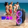 81VG5owV8aL._AC_SL1500_ W-KING 240W Max Large Bluetooth Speaker, Party Bluetooth Speaker Loud, IPX6 Waterproof Portable Speakers Outdoor, Wireless Boombox with Subwoofer,115dB Huge Bass,24H/V5.3/Echo/RGB Lights/EQ/TF/USB/AUX
